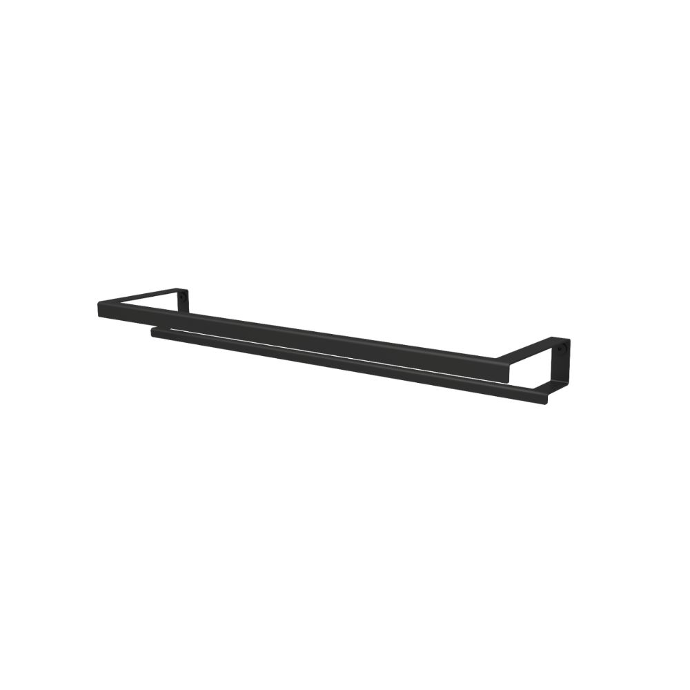 Handdoekhouder Hold - Dubbel - Zwart