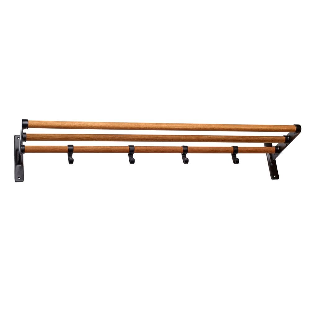 Hoedenplank Elegant - Eiken/Zwart