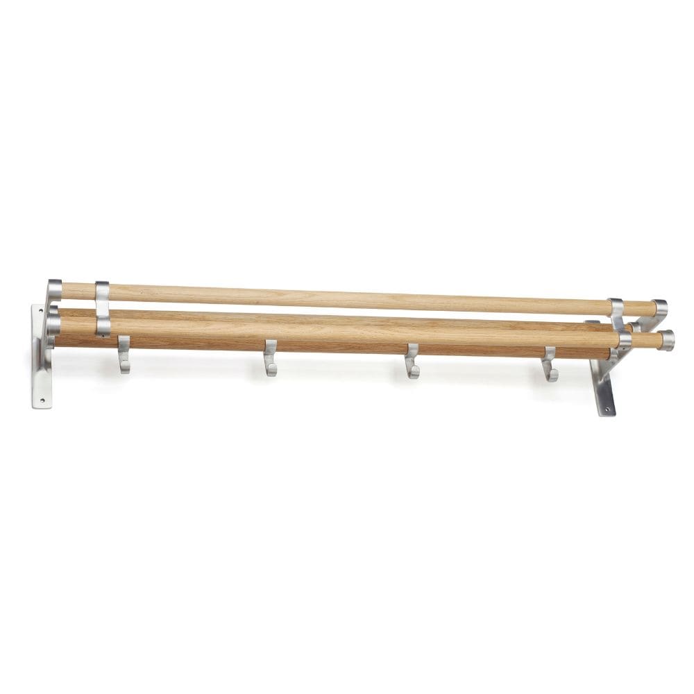 Hoedenplank Elegant Plus - 1000mm - Eiken/Aluminium