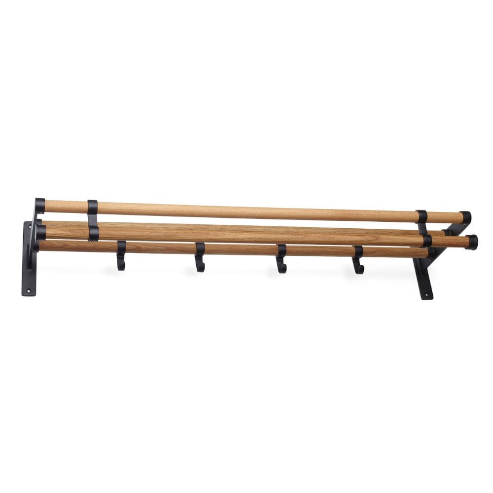 Hoedenplank Elegant Plus - 1000mm - Eiken/Zwart
