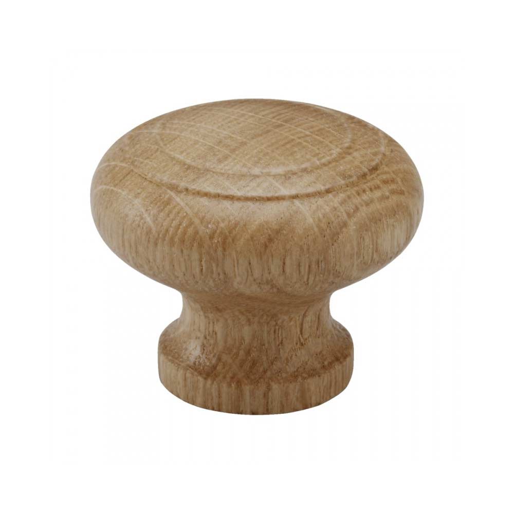Knop Rillan - 44mm - Eiken