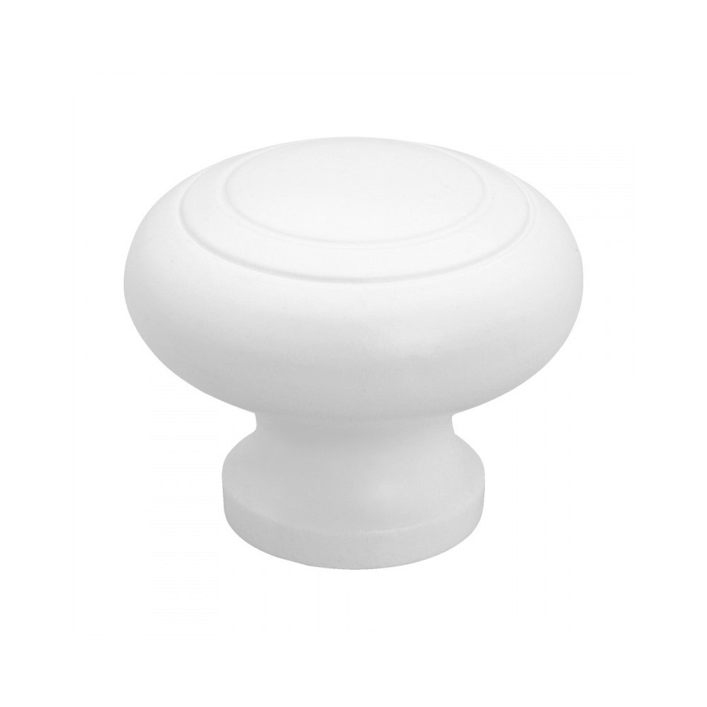 Knop Rillan - 44mm - Wit