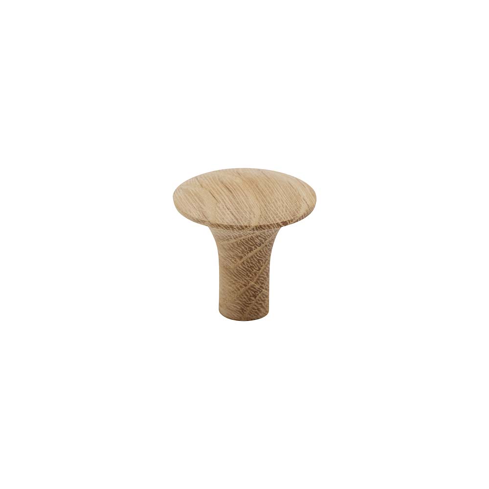Knop Olle - Onbehandeld Eiken