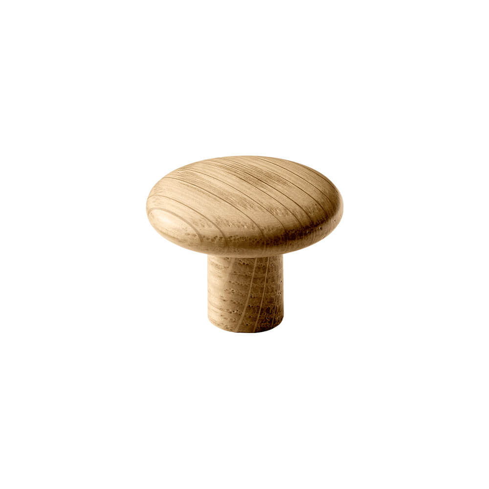 Knop Brutus - Eiken in de groep Knoppen / Kleur/Materiaal / Hout bij Beslag Online (255655-11)