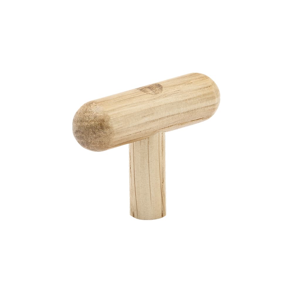 Knop T Lunden - Onbehandeld Eiken