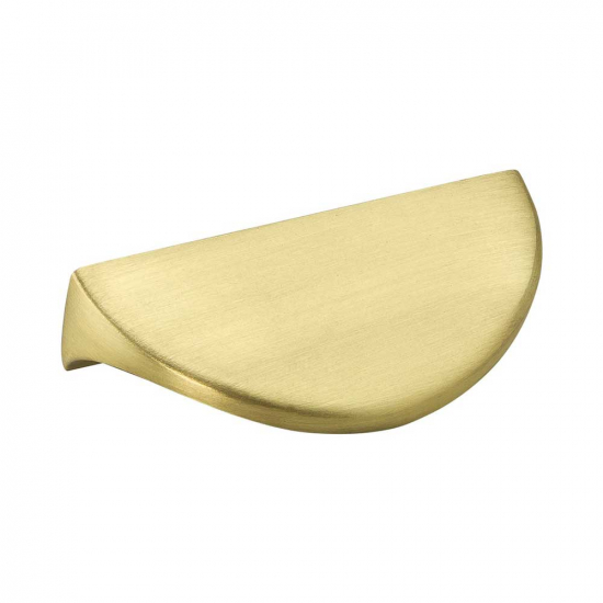 Handgreep Nick - 32mm - Geborsteld Messing in de groep Handgreep / Kleur/Materiaal / Messing bij Beslag Online (304291-11)