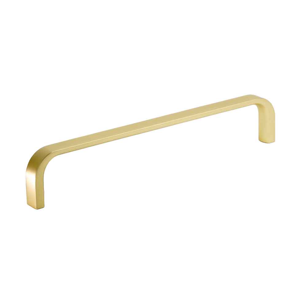 Handgreep Grace - 160mm - Geborsteld Messing