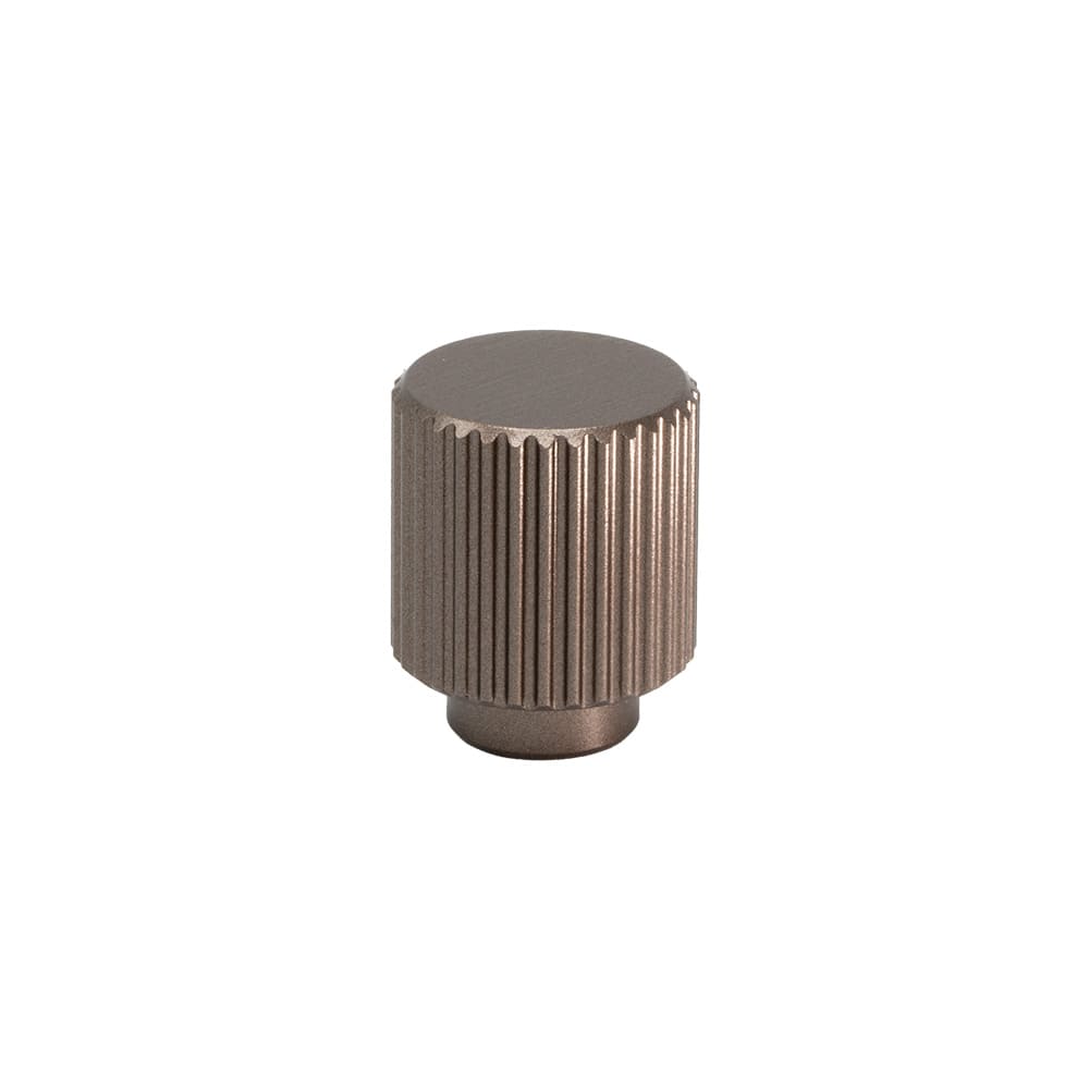 Knop Helix Stripe - 20mm - Donker Brons in de groep Knoppen / Kleur/Materiaal / Antiek bij Beslag Online (309205-11)