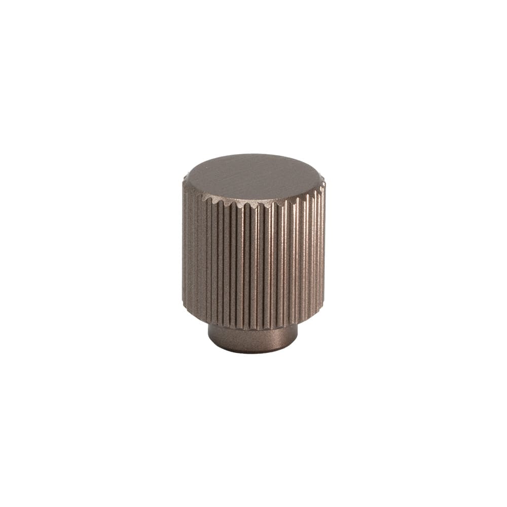 Knop Helix Stripe - 20mm - Donker Brons