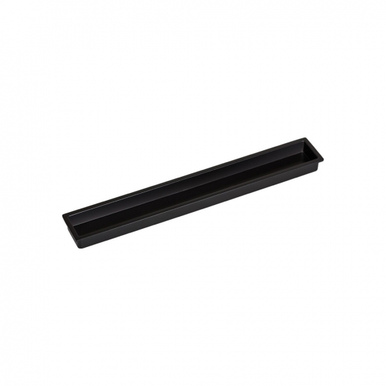 Verzonken Handgreep Cubic - 160mm - Mat Zwart