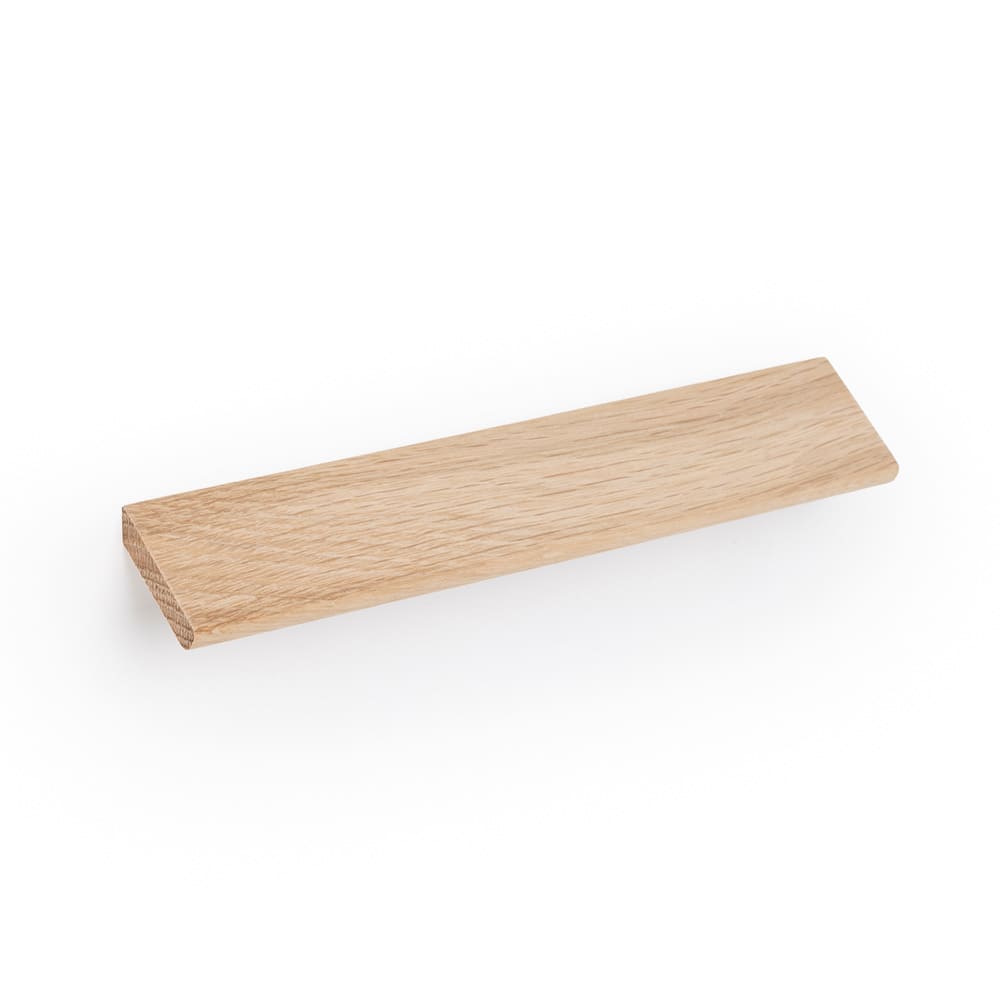 Handgreep Cano - 160mm - Onbehandeld Eiken