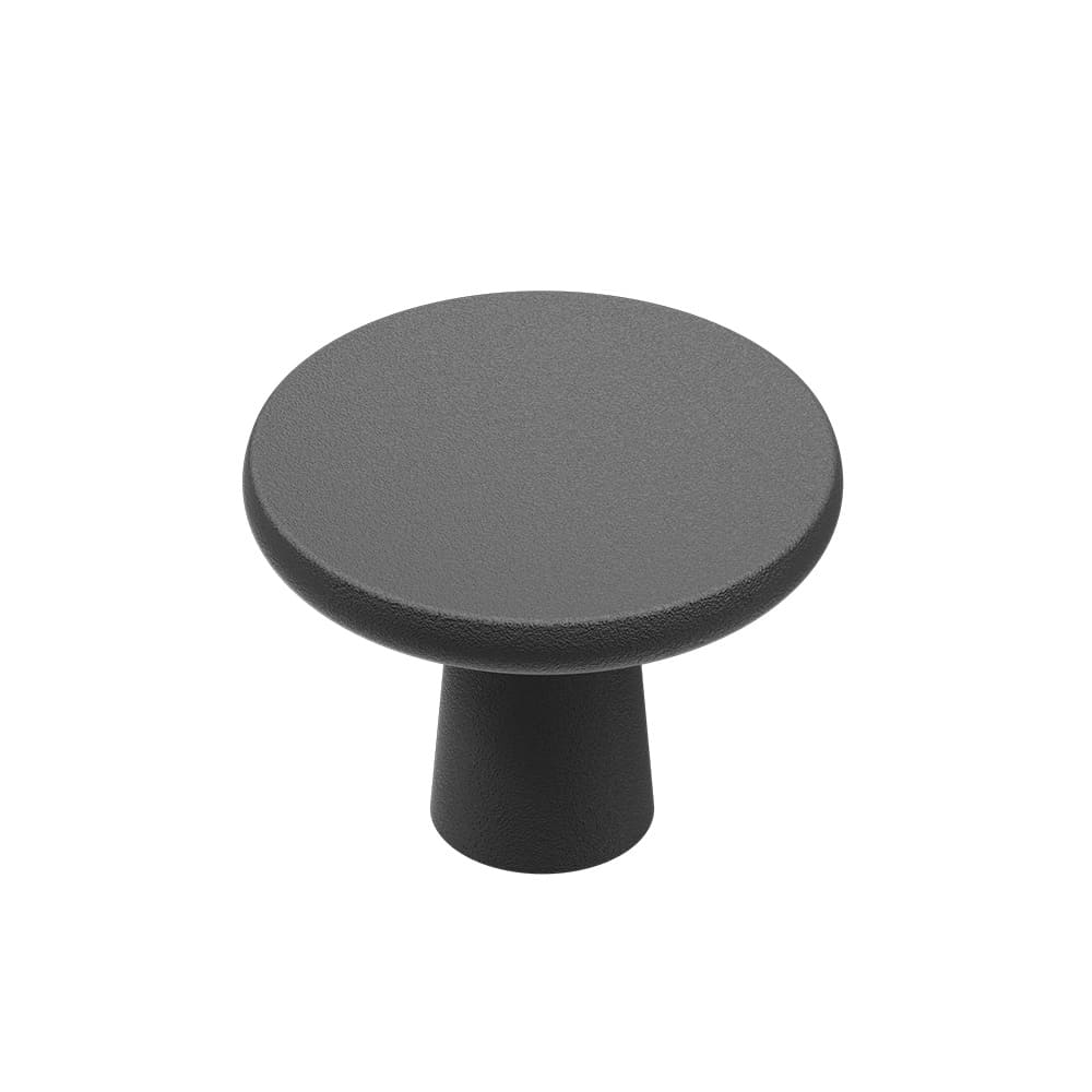 Knop Terra - Mat Zwart