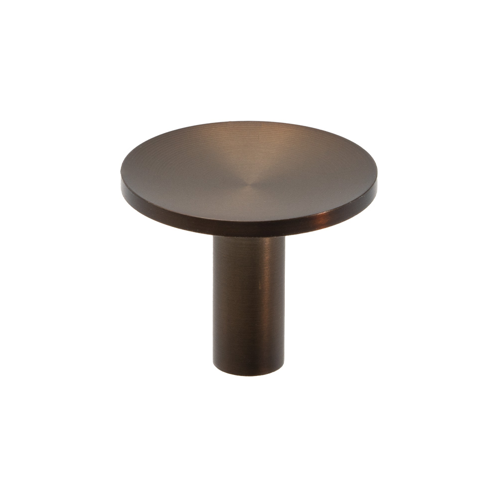 Knop Sture - 28mm - Gebronsd Messing