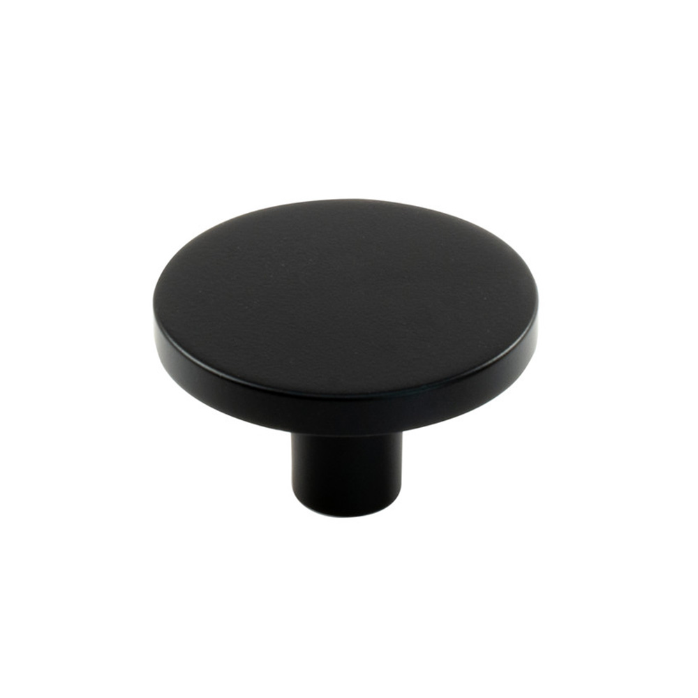 Knop Como Big - Mat Zwart