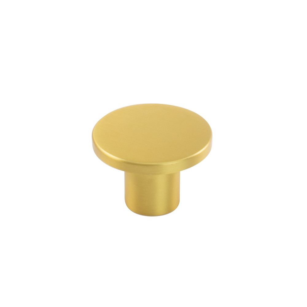 Knop Como - Geborsteld Messing