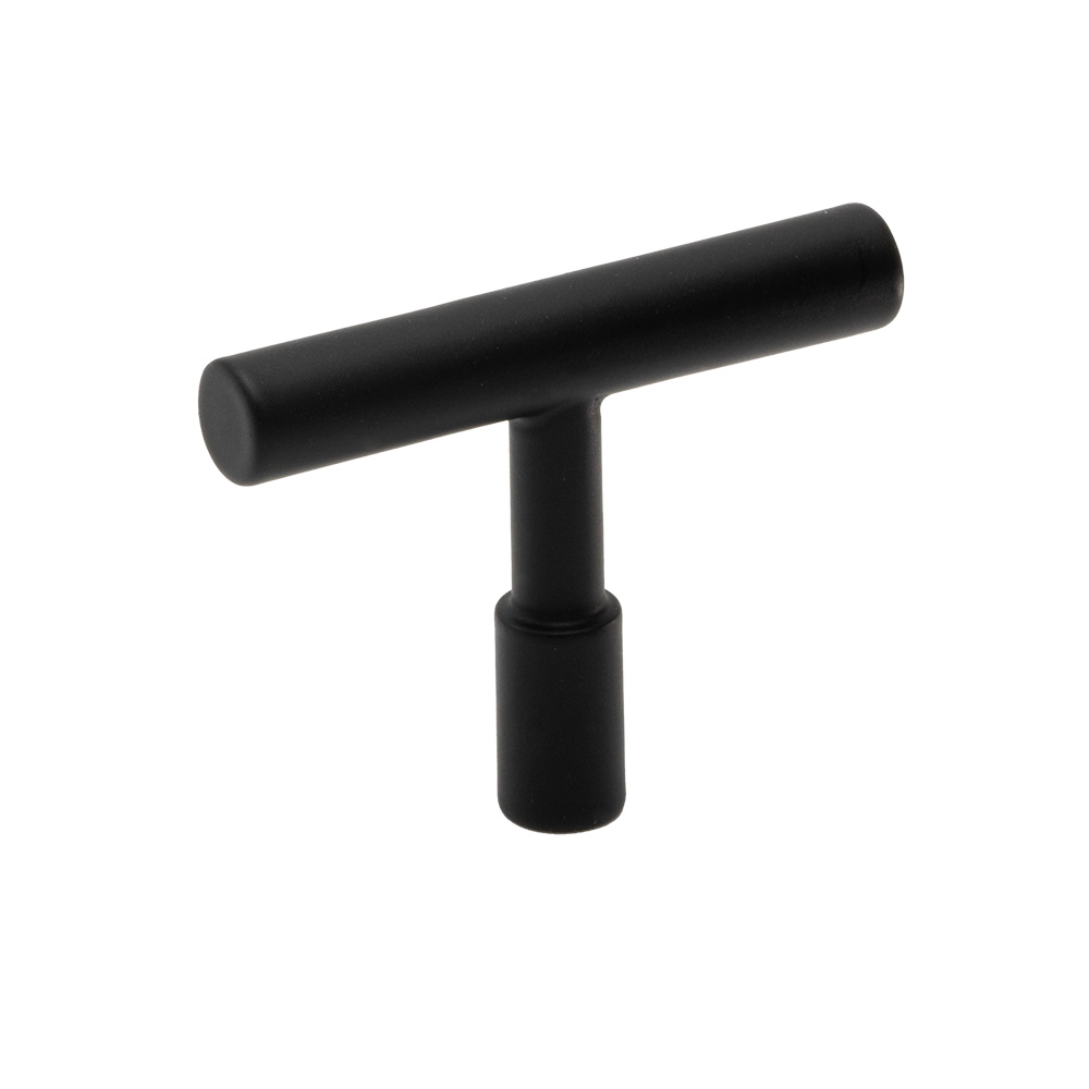 Knop T Spira - Mat Zwart