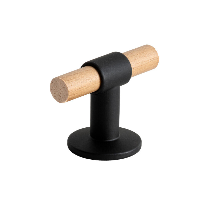 Knop T Uniform - Eiken/Mat Zwart