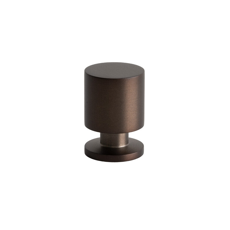 Knop Solo - 21mm - Gebronsd Messing