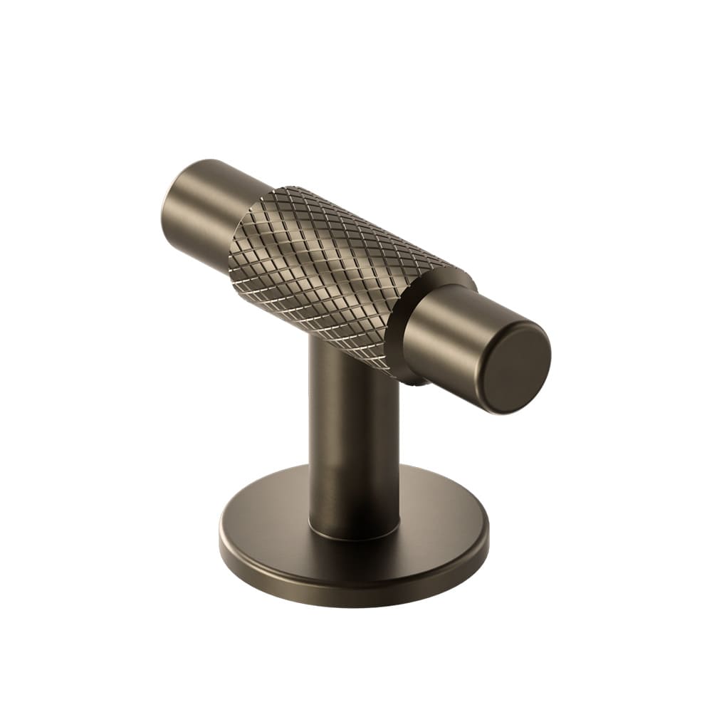 Knop T Manor - Mat Brons