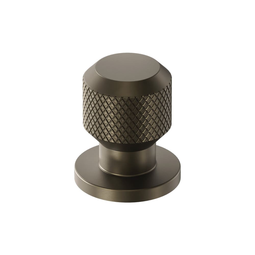 Knop Manor Round - Mat Brons