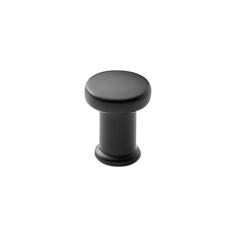 Knop Gate - 18mm - Mat Zwart in de groep Knoppen / Kleur/Materiaal / Zwart bij Beslag Online (352020-11)