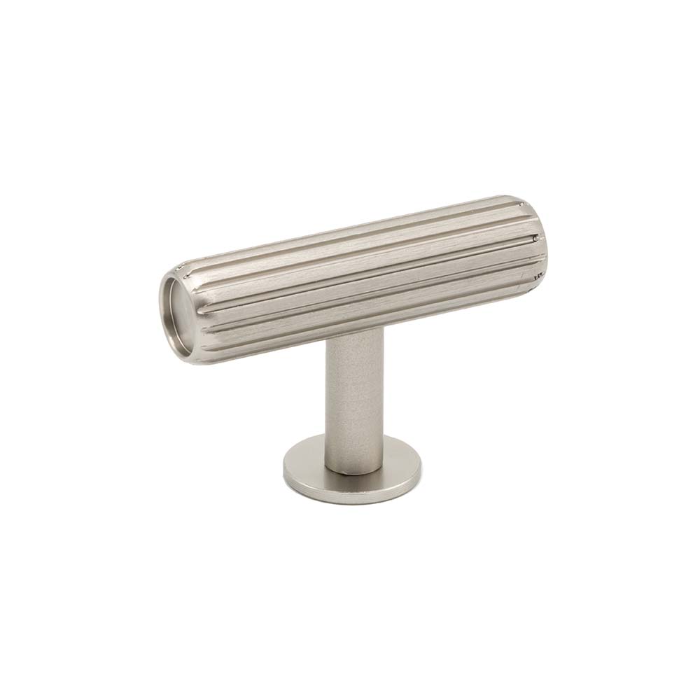 Knop T Rille - RVS Look in de groep Knoppen / Kleur/Materiaal / RVS Afwerkning bij Beslag Online (373000-11)