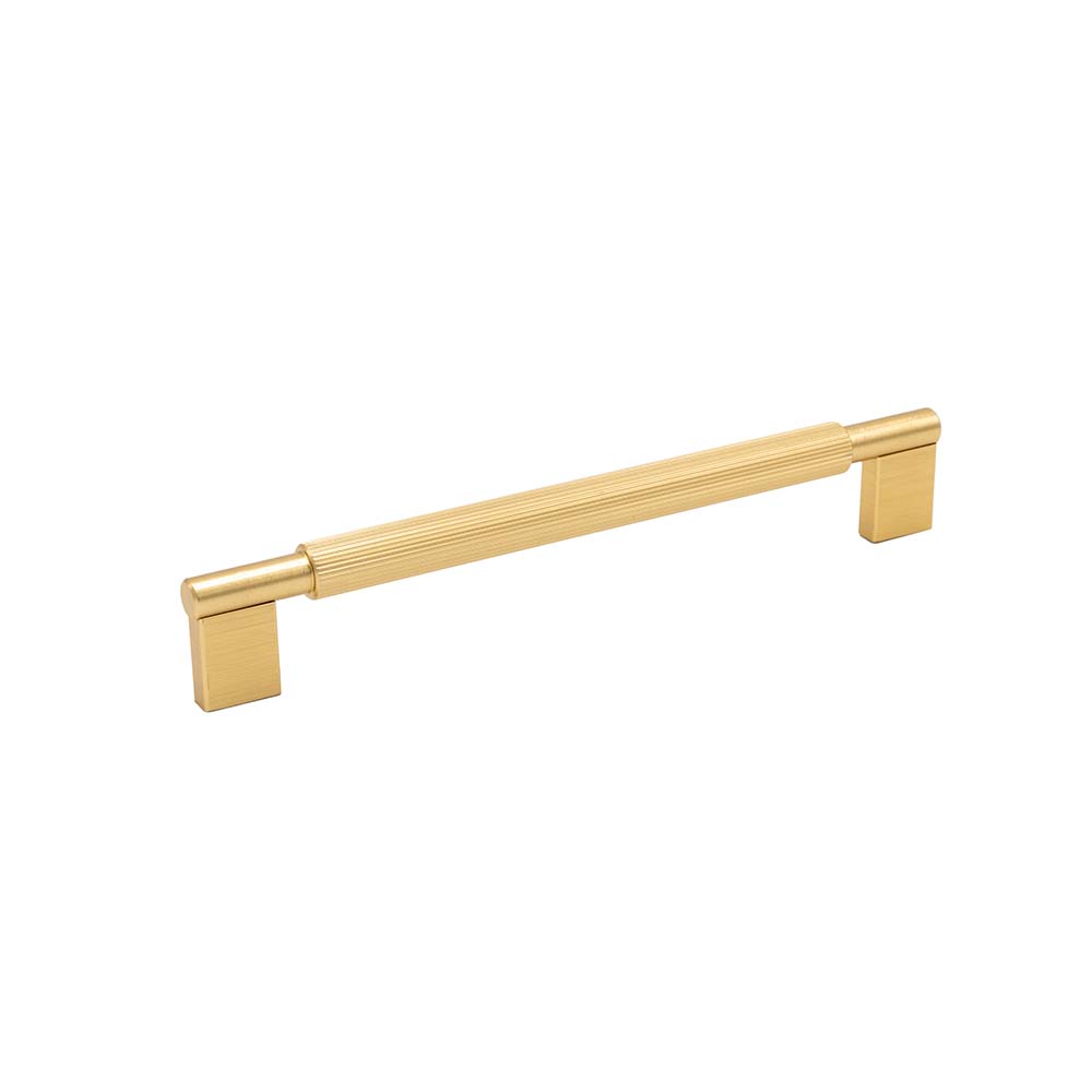 Handgreep Arpa - 192mm - Geborsteld Messing
