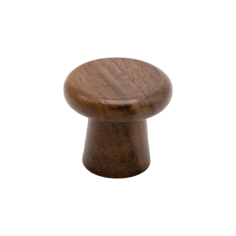 Knop Classis - 25mm - Walnoot