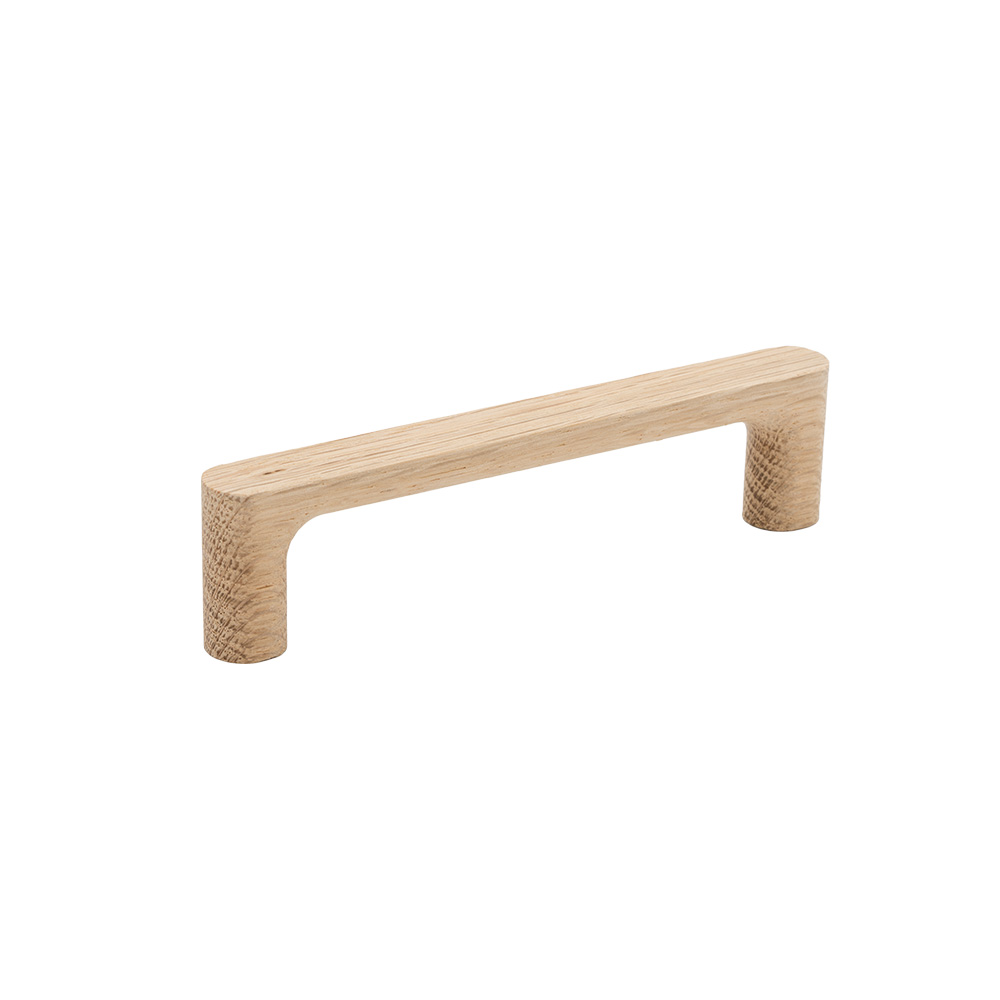 Handgreep Pinta - 128mm - Onbehandeld Eiken