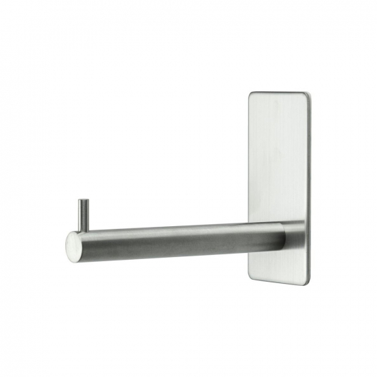 Base 200 Reservepapierhouder - Geborsteld RVS in de groep Badkamer Accessoires / Alle Badkamer Accessoires / Toiletrolhouder bij Beslag Online (606027-21)