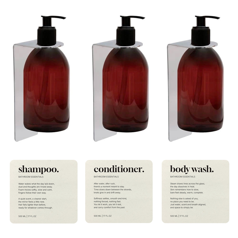 Douchepakket Premium - Chroom