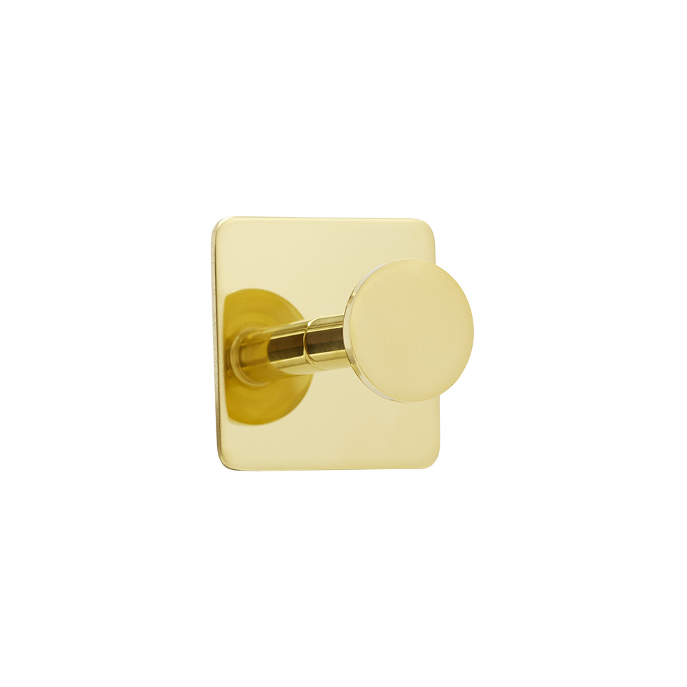 Handdoekhaak Base 210 1-Haak - Goud Gepolijst