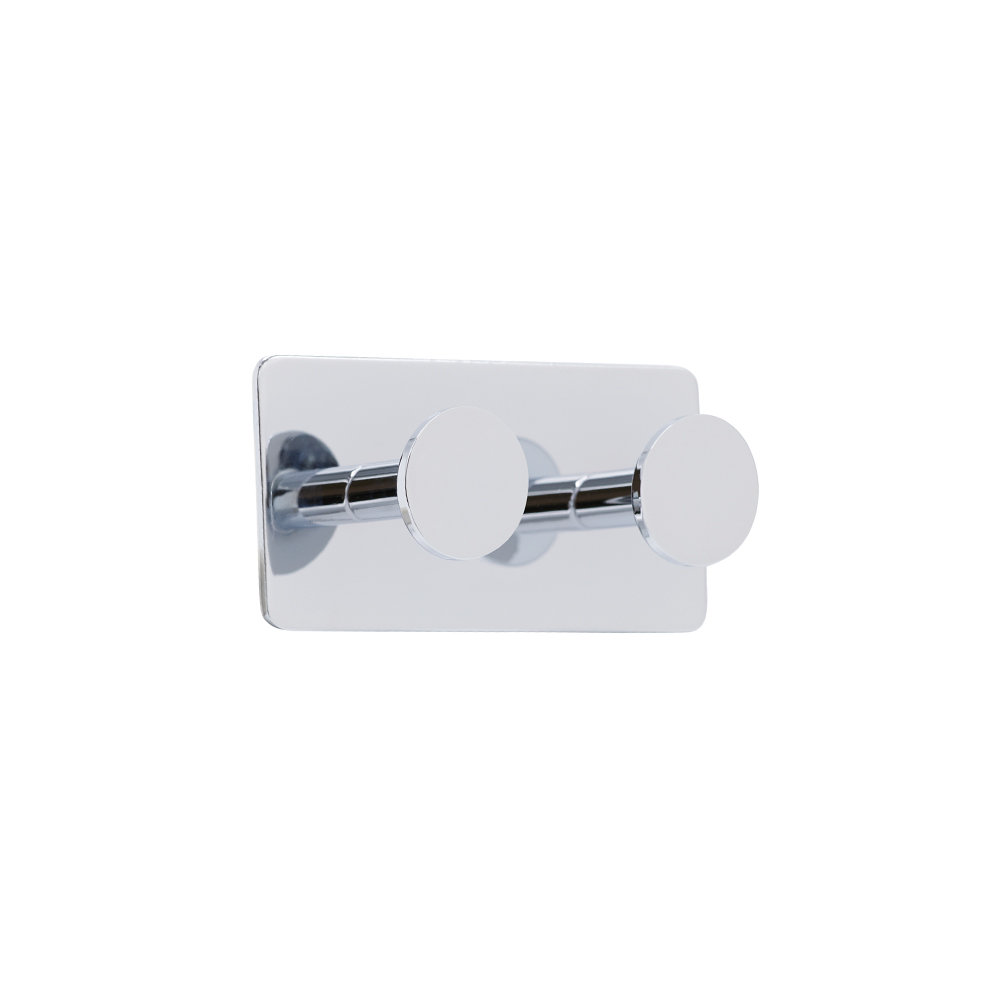 Handdoekhaak Base 210 2-Haak - Chroom
