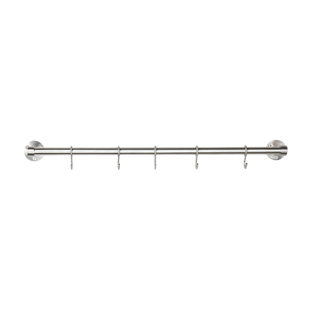 Keukenstang Aveny - 600mm - Compleet - Geborsteld RVS