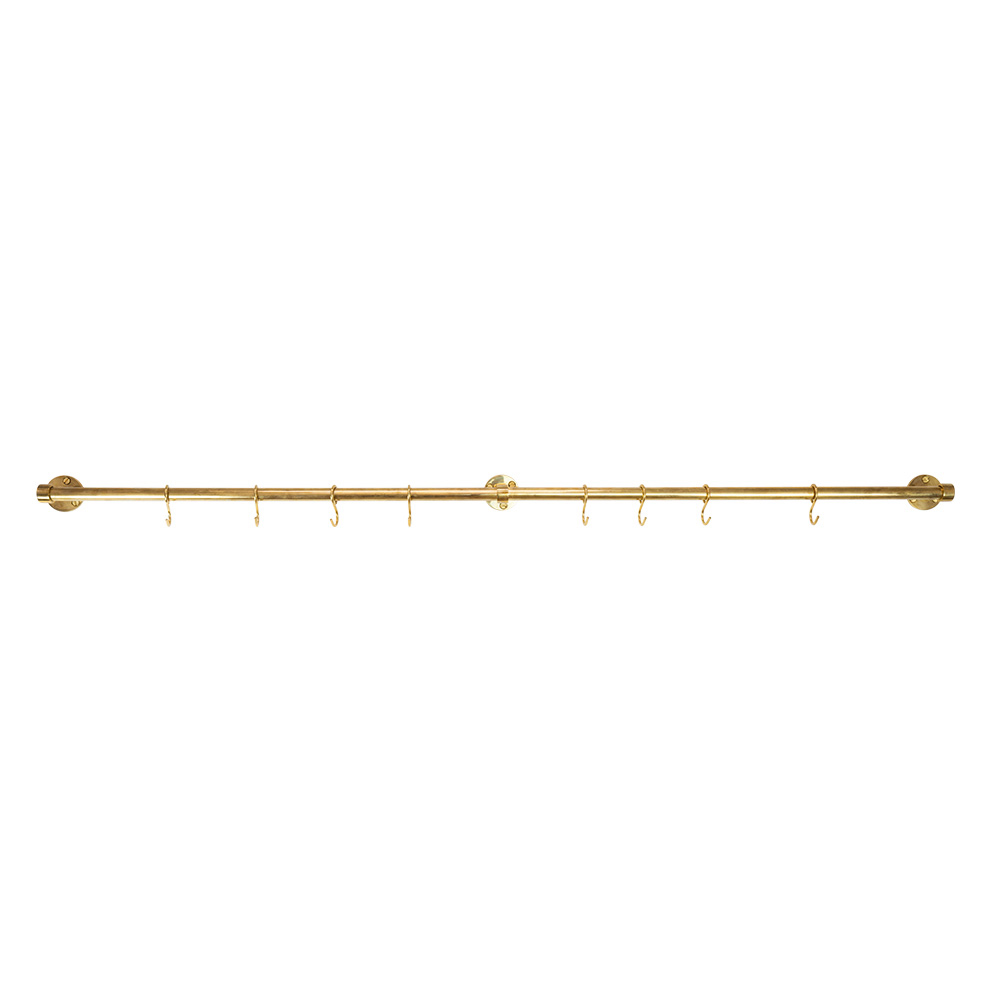 Verlengstuk Aveny - 600mm - Gepolijst Onbehandeld Messing