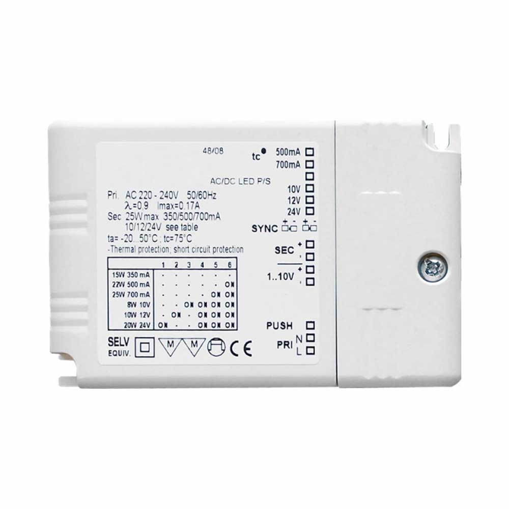 Aandrijvingen Drikon - Dimbaar - 350-700mA/12-24V