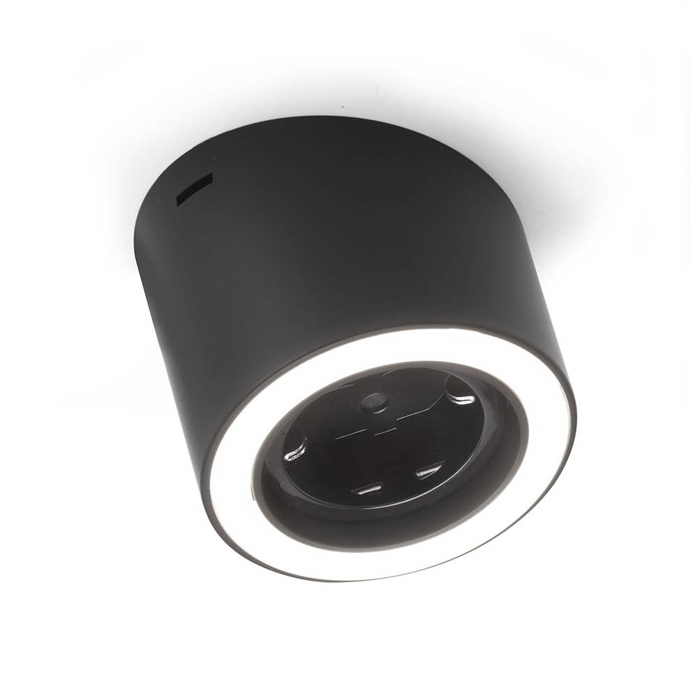 LED-Spot Unika - Stopcontact - Zwart in de groep Verlichting / Alle Verlichting / Spotjes bij Beslag Online (972790)