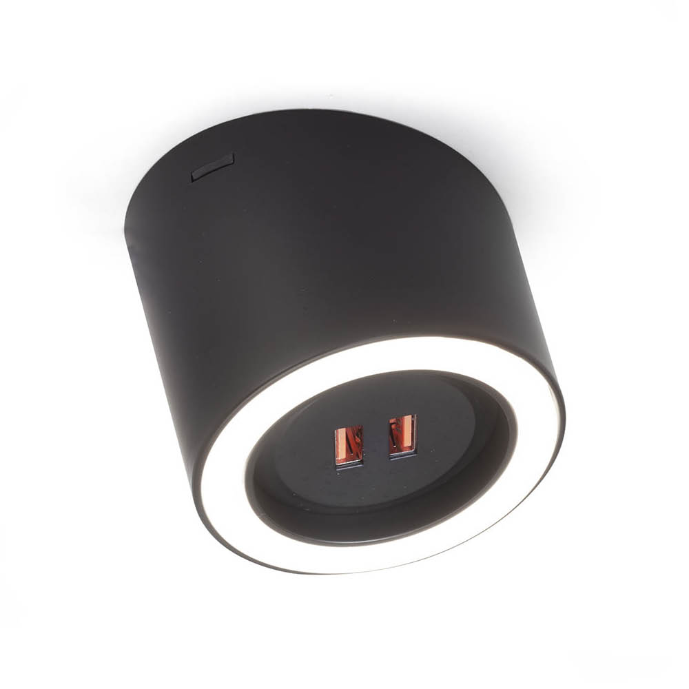 LED-Spot Unika - USB - Zwart in de groep Verlichting / Alle Verlichting / Spotjes bij Beslag Online (972791)
