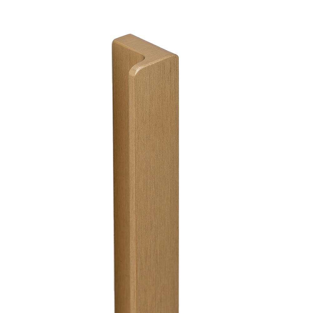 Greeplijsten Elan - Geborsteld Messing
