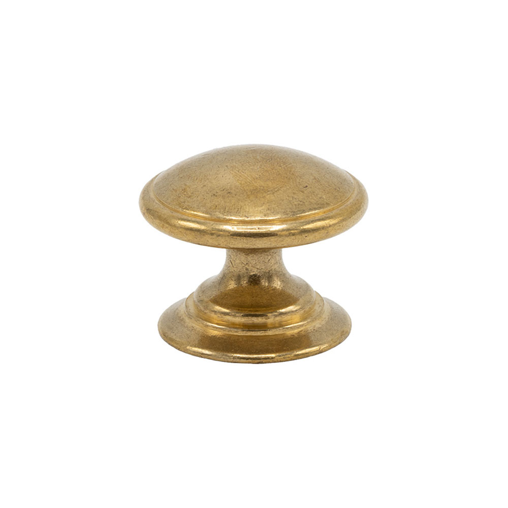 Knop 24466 - Onbehandeld Messing