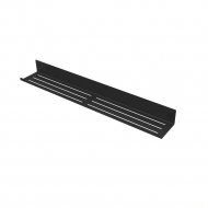 Douche Plank Hold - 600mm - Zwart