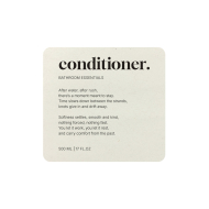 Étiquette Adhésive Premium - Conditioner - Beige