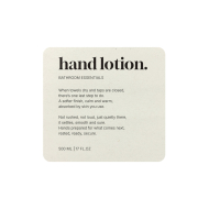 Zelfklevend Etiket Premium - Hand Lotion - Beige