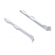 Rollenrail 500/16 - Rechts en Links - 224/256 mm - Wit