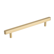 Handgreep Rod - 160mm - Geborsteld Goud