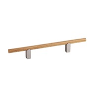 Handgreep Kumo Wood - Eiken/RVS Look