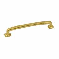 Handgreep Retro - 160mm - Geborsteld Messing