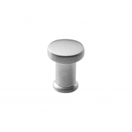 Kastknop Poort - 18mm - RVS Afwerking