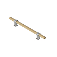 Handgreep Bond - Eiken/RVS-look