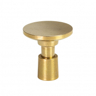 Cabinet Knob Jubilee - 28mm - Untreated Brass